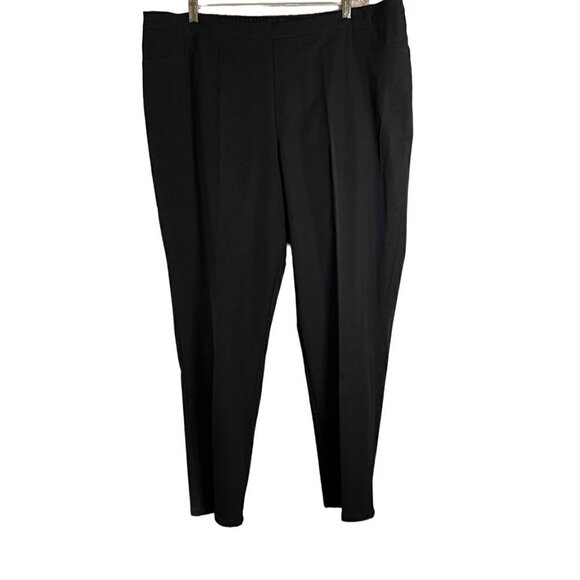 Isaac Mizrahi Live! TM Pants - ISAAC Mizrahi Women's Black Pants Size 24W Tall